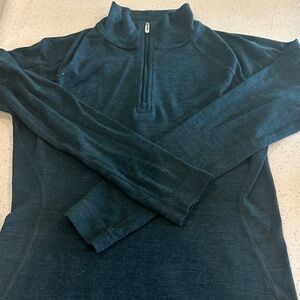 Smartwool Women's Navy Zip-Up Sweater